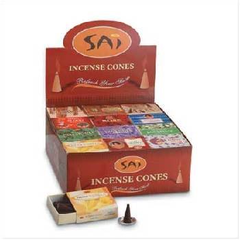 Lot of 96 Packs of 10 Sai Incense Cones