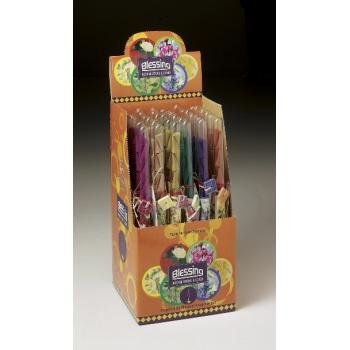 Lot of 72 Incense & Cone Sets in Glass Tube