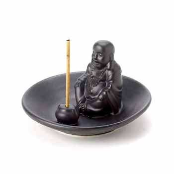 Lot of 10 Happy Buddha Incense Holder