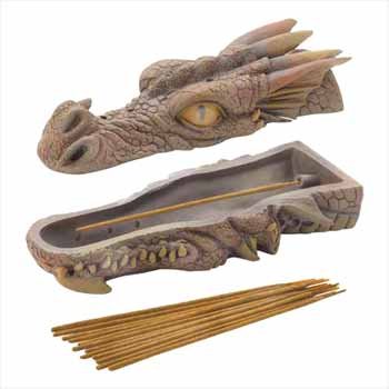 Lot of 6 Dragon Head Incense Burners