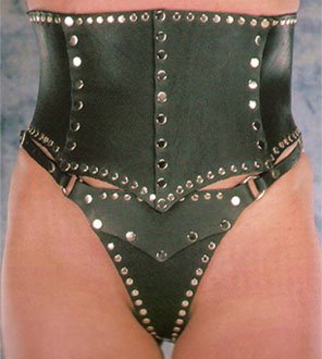 Leather Waist Cincher - Item 22