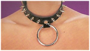 Patent Leather "Ring' Choker - Item PL69