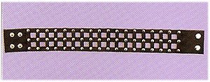 2 inch Leather Wide Choker - Item 9024