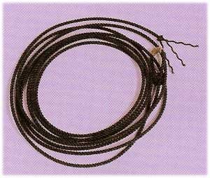 Black Re-Inforced Rope - Item B449