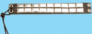 Leather Stud Armband - B238