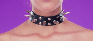 Stud and Spike Choker - Item B78