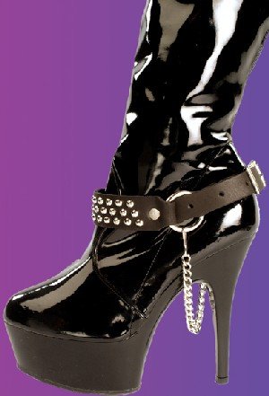 Leather and Pearl Bootstrap - Item 385