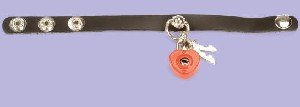 Heart with Lock and Key C-Ring - Item B315