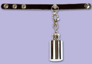 Stainless Steel 1oz Flask - Item B356
