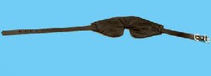 Leather Padded Blindfold - Item B170