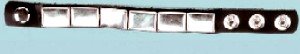 Rectangle Dome Wristband - Item B175