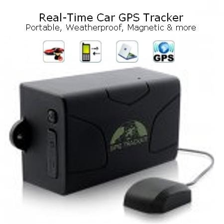 Real-Time Car GPS Tracker - (Portable, Weatherproof, Magnet & More)
