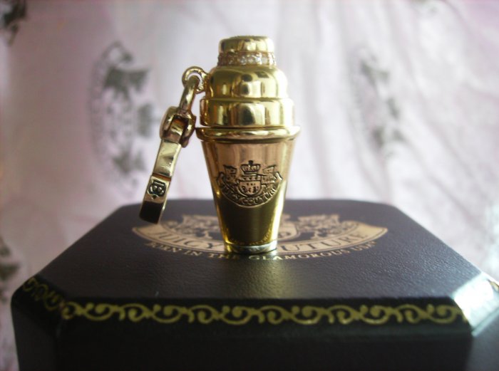 Juicy Couture Cocktail Shaker Charm