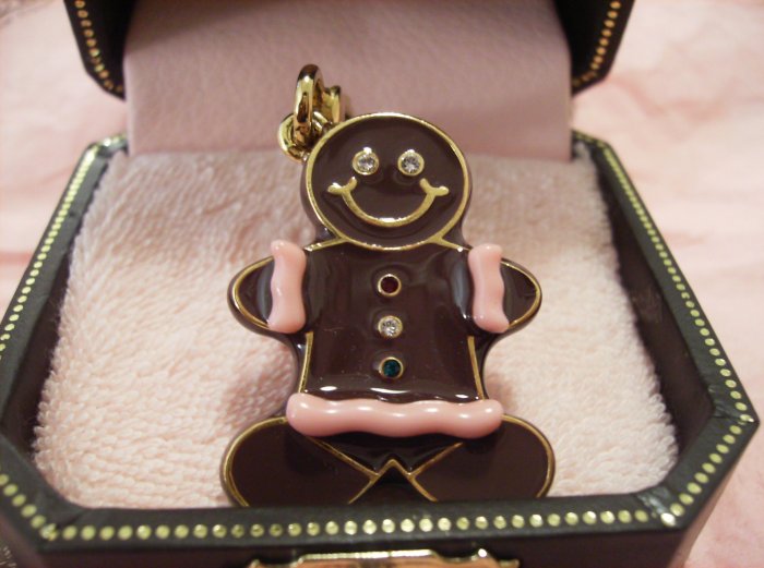 Juicy Couture Gingerbread Man Charm
