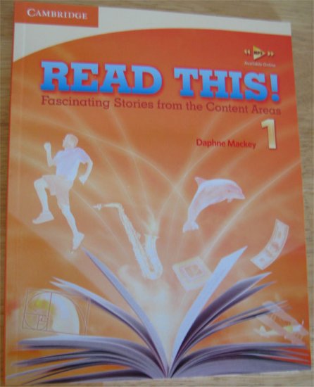Read This! 1 ESL Reader Content Area Home School