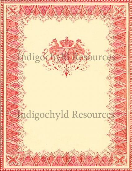 Large Royalty Background Digital Collage Sheet JPG