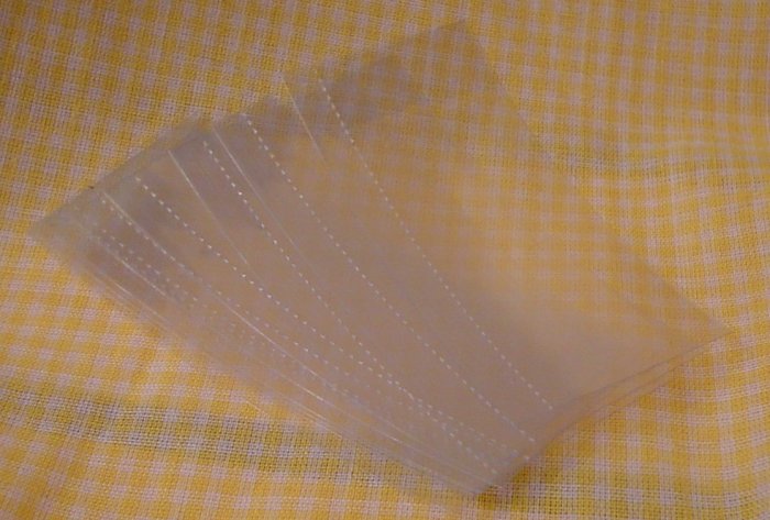 Lip Balm Tube Perforated Shrink Wrap Bands