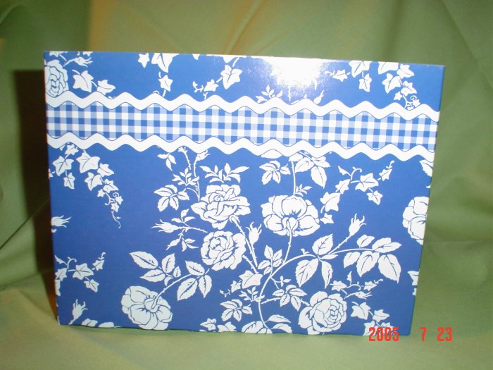 Cobalt Vintage Rose