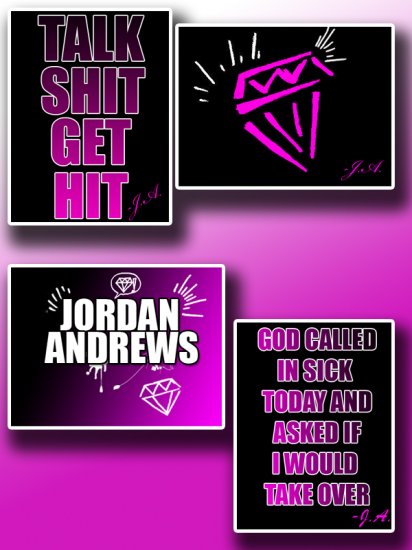 Jordan Andrews Sticker Pack