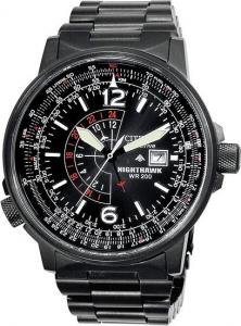 Citizen Men's Eco-Drive Nighthawk Pilot's Watch
