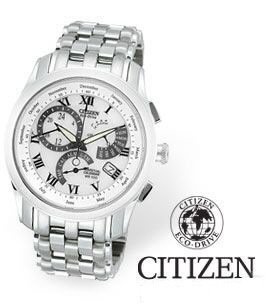 Citizen Men's Eco-Drive Calibre 8700 White Dial Watch