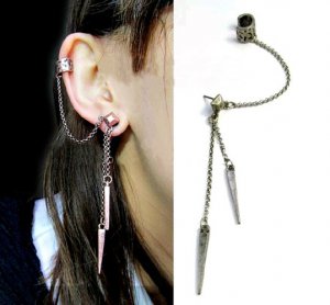 Asian Cuff Earrings