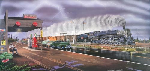 A Rainy Night In Georgia - 1,000 piece SunsOut puzzle - for Ages 12+