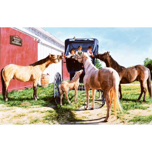 Carriage Deli - 1,000 piece SunsOut puzzle - for Ages 12+