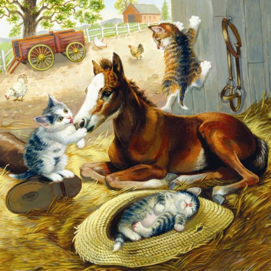 Best Buddies - 500 piece SunsOut puzzle - for Ages 12+