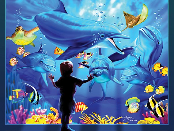 Gazing Upon Greatness - 500 piece FX Schmid puzzle - for Ages 12+