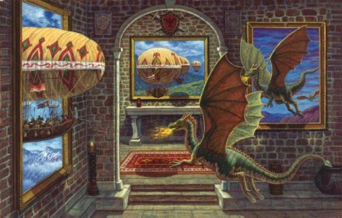 Dragon Flight - 1,000 piece SunsOut puzzle - for Ages 12+