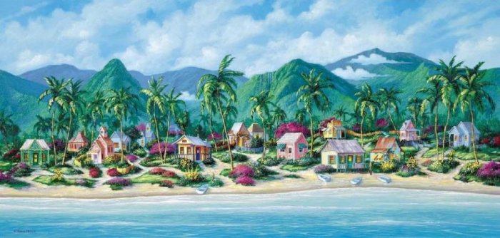 Easy Living - 1,000 piece SunsOut puzzle - for Ages 12+