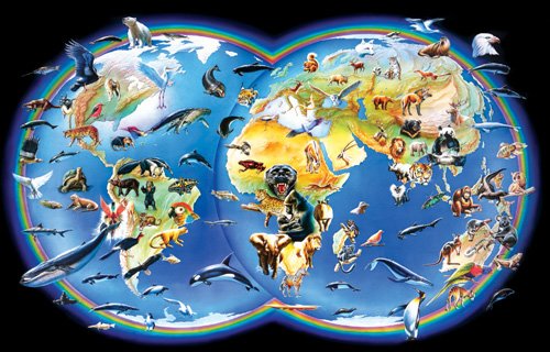 Endangered Species - 1,000 piece SunsOut puzzle - for Ages 12+