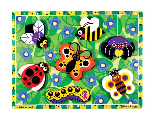 Insect Chunky - 7 piece Melissa & Doug puzzle - Ages 2+
