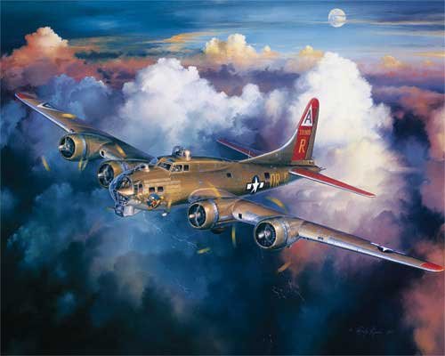 B-17 Bomber - 1,000 piece White Mountain puzzle - for Ages 12+