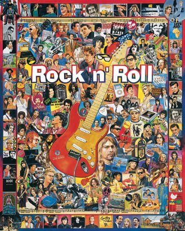Rock 'N' Roll - 1,000 piece White Mountain puzzle - for Ages 12+