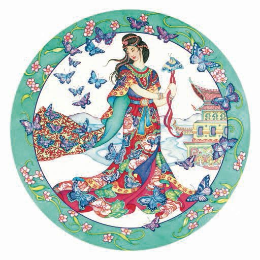 Butterfly Maiden - 500 piece SunsOut puzzle - for Ages 12+