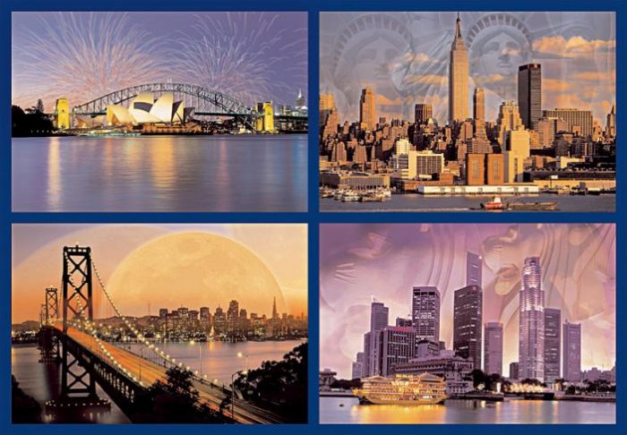 Skylines of the World - 18,000 piece Ravensburger puzzle - for Ages 12+