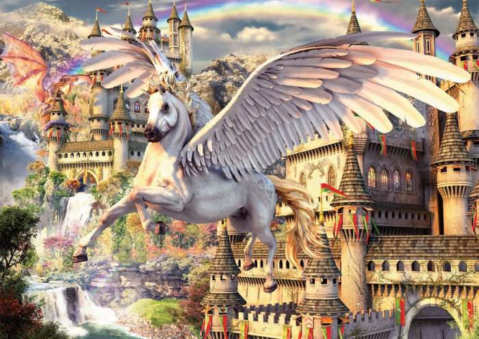 Pegasus - 1,500 piece Ravensburger puzzle - for Ages 12+