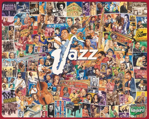 Jazz - 1,000 piece White Mountain puzzle - for Ages 12+