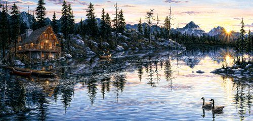 Evening Sunset - 1,000 piece SunsOut puzzle - for Ages 12+