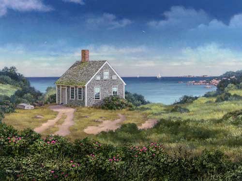Cottage Cove - 1,000 piece White Mountain puzzle - for Ages 12+