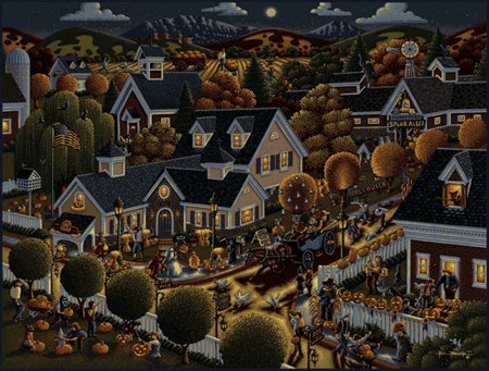 All Hallows Eve - 500 piece MasterPieces jigsaw puzzle - for Ages 12+