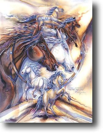 Wild Spirits - 750 piece MasterPieces puzzle - for Ages 12+