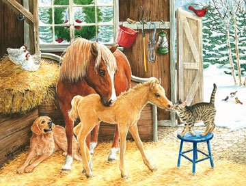 Making Friends - 100 piece SunsOut Mini puzzle