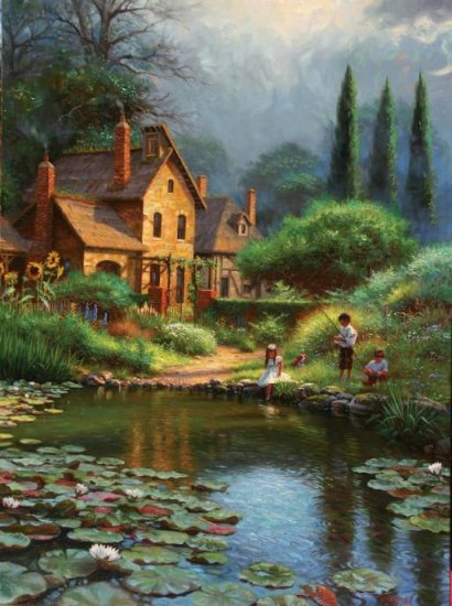 Peaceful Times - 1,000 piece SunsOut puzzle - for Ages 12+