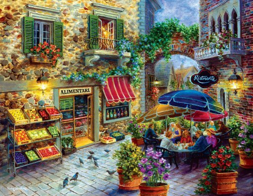 Contentment - 1,000 Large Piece SunsOut puzzle - for Ages 12+