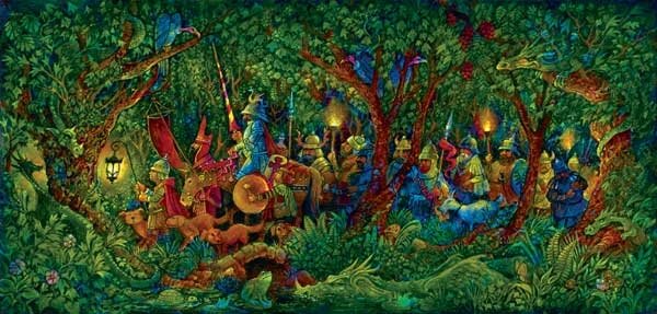 The Dragon Hunters - 1,000 piece SunsOut puzzle - for Ages 12+