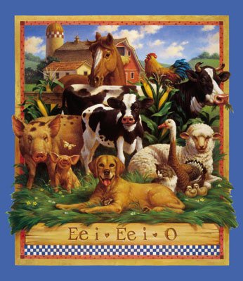 Ee I Ee I O - 200 piece SunsOut puzzle - for Ages 7+