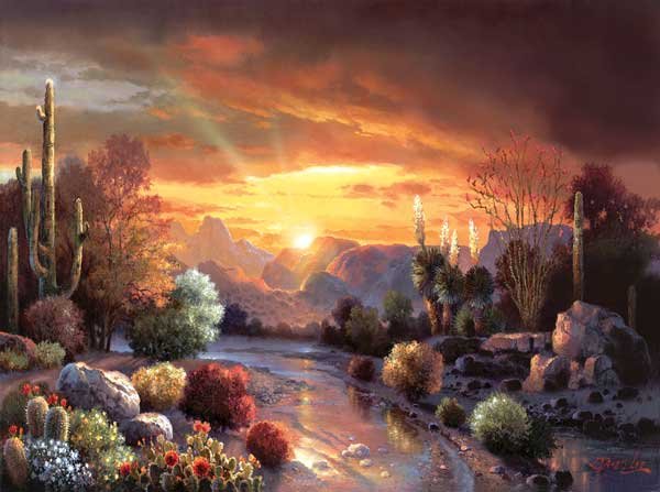 Desert Dusk - 1,000 piece SunsOut puzzle - for Ages 12+